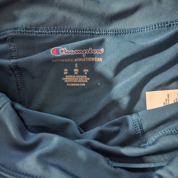 Champion Blue and White Tie-Dye Skirt With Built-in Shorts - Picture 5 of 6